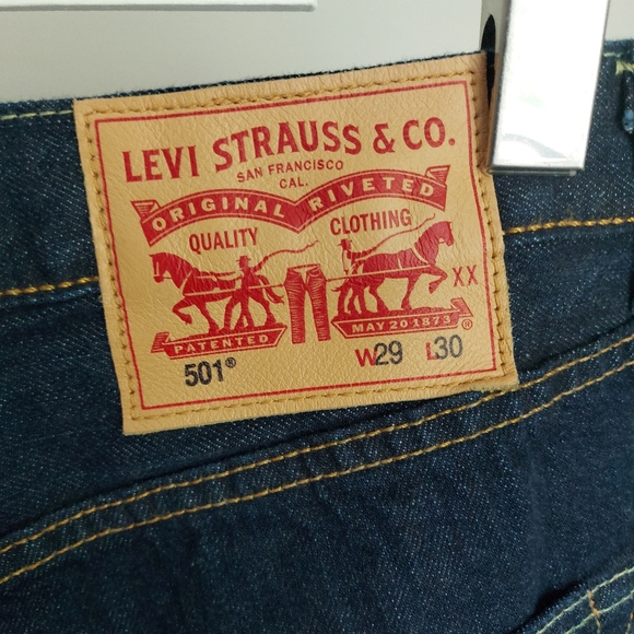 LEVI Men Jeans |  501 29×30 - Picture 3 of 10